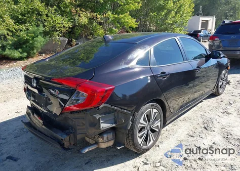 2016 Honda Civic Ex-T из США, поврежденный, VIN 19XFC1F37GE202361